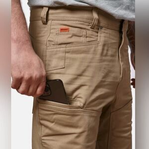 Brunt Martin Men’s Pant Tan Size 31x34 NWT in packaging